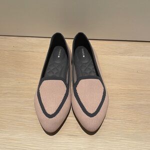 Birdies washable Blackbird loafers in Antique Pink